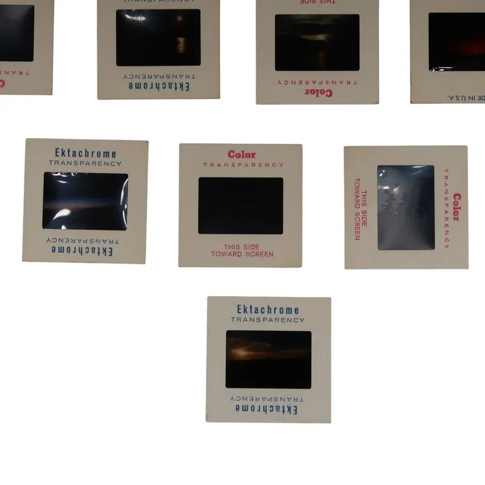 35mm Slides 1970s Lot of 16 Vintage Sunset Sunrise Nature Film Kodak Photography